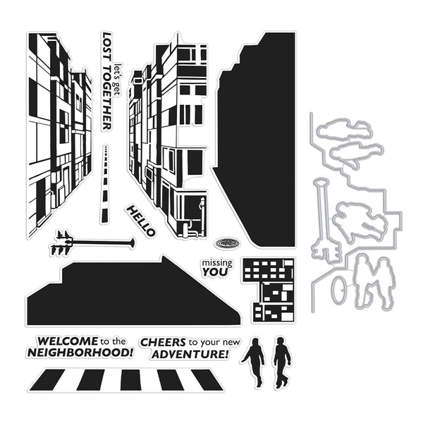 Street-view HeroScape Bundle from Retro Perspectives Collection by Ralph Tyndall