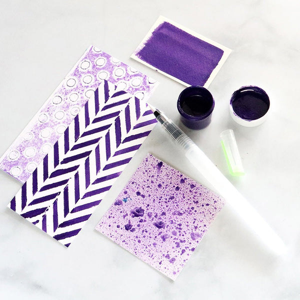 How to Use Metallic Sprays Technique Kit