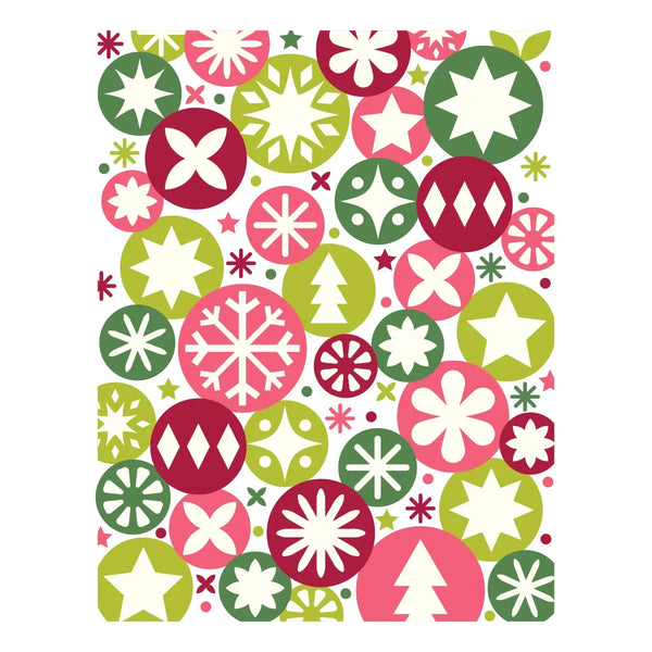 Holiday Harmony Stencil of the Month - layering stencil set contents