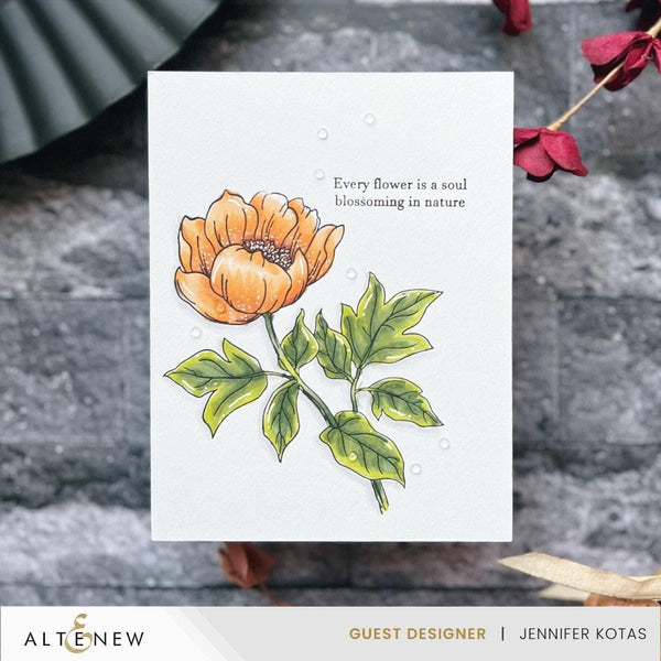 Altenew - Billowing Flower Press Plate