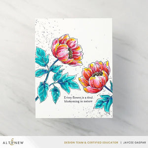 Altenew - Billowing Flower Press Plate