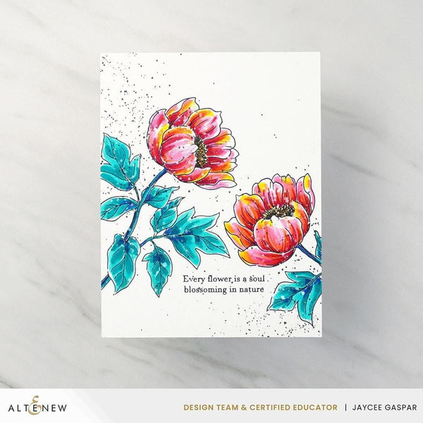 Altenew - Billowing Flower Press Plate