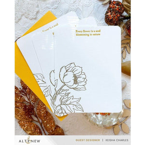 Altenew - Billowing Flower Press Plate