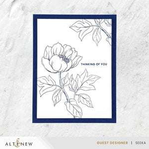 Altenew - Billowing Flower Press Plate