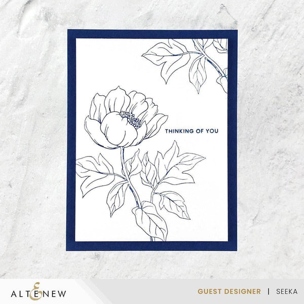 Altenew - Billowing Flower Press Plate