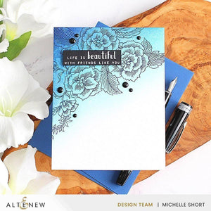Altenew - Floral Engravings Press Plates