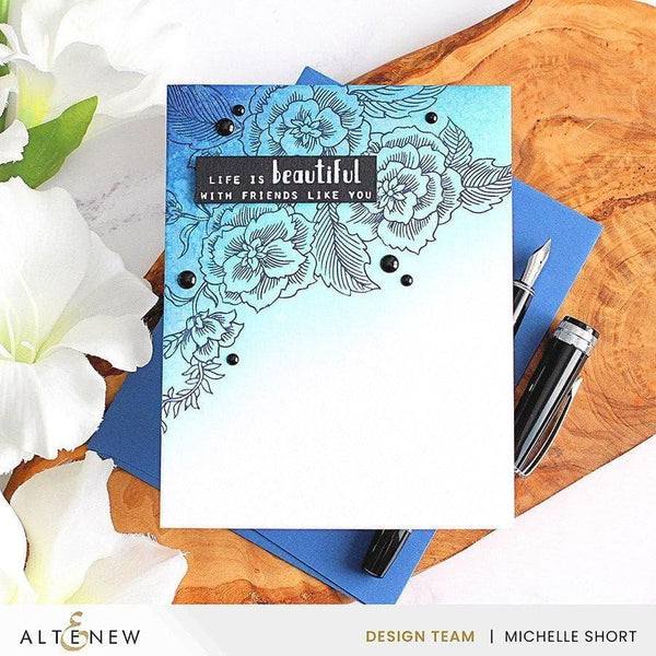 Altenew - Floral Engravings Press Plates