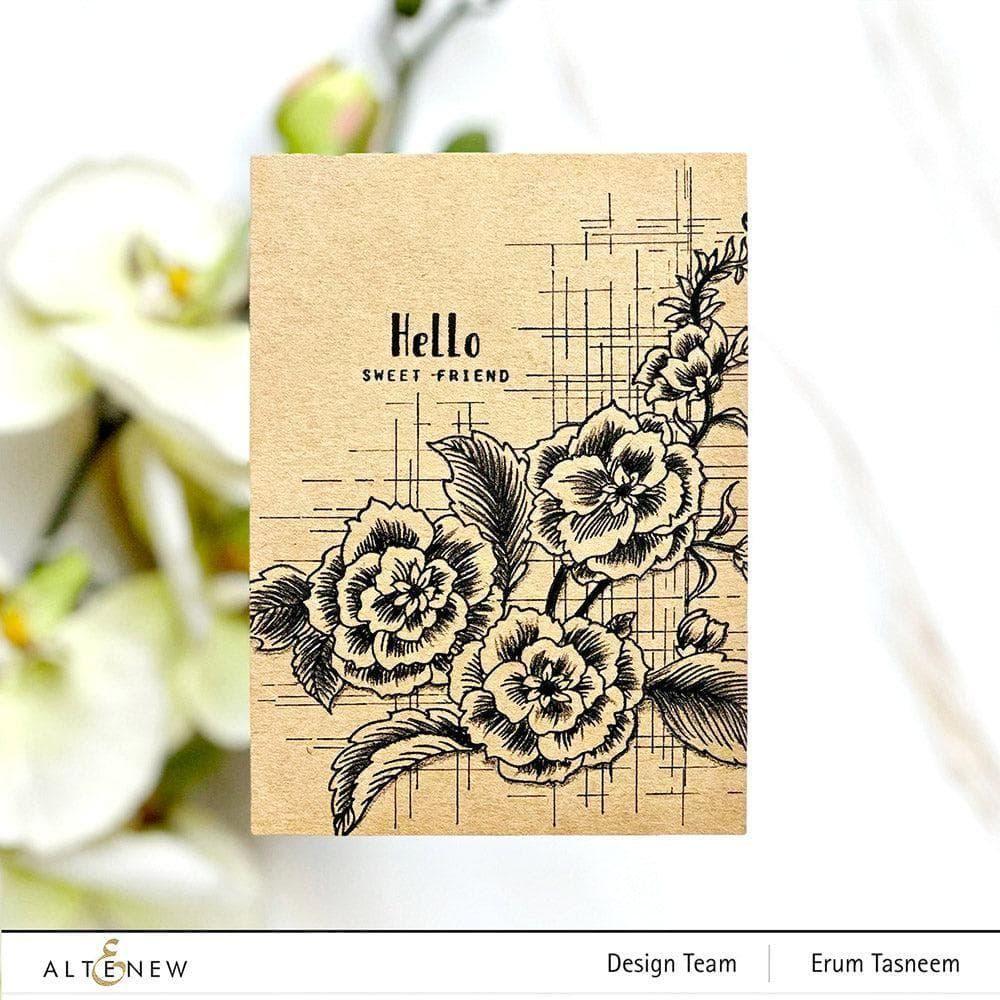Altenew - Floral Engravings Press Plates