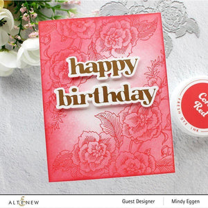 Altenew - Floral Engravings Press Plates