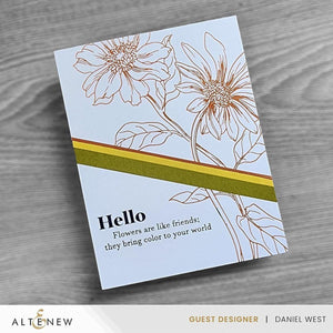 Altenew - Wild Daisies Press Plate