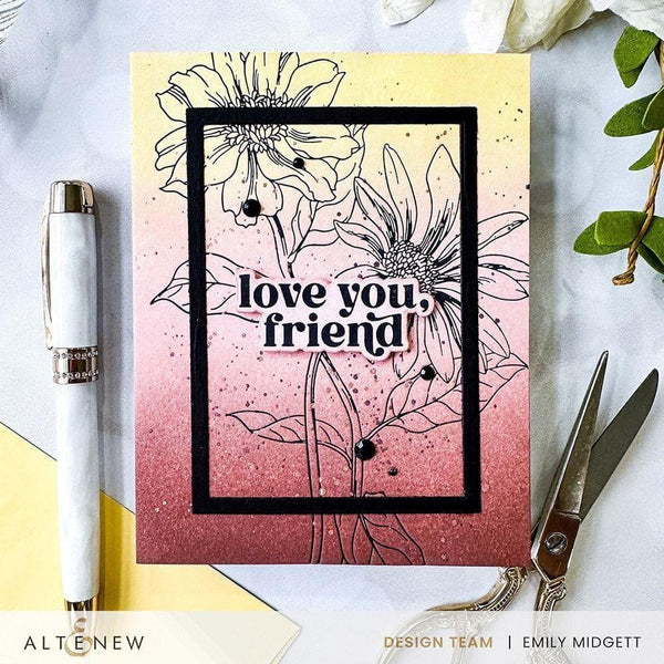 Altenew - Wild Daisies Press Plate
