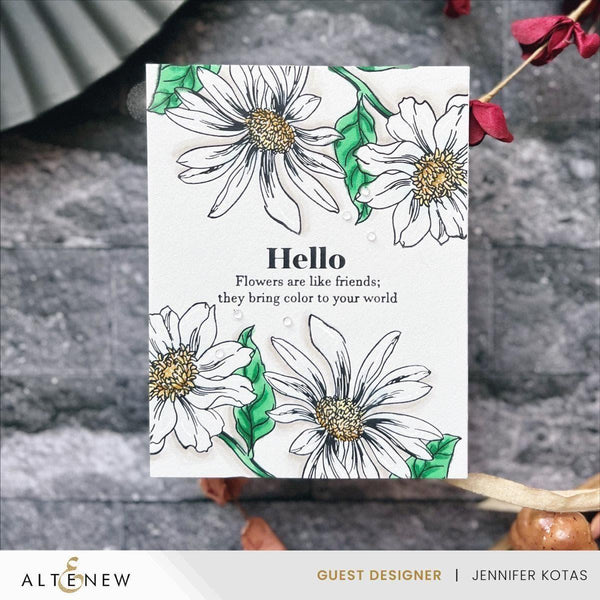 Altenew - Wild Daisies Press Plate
