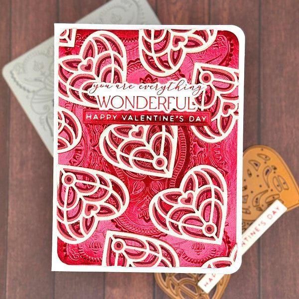 Kaleidoscope Noble Suits Etched Dies by Jaycee Gaspar