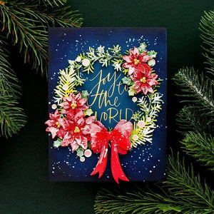 Christmas Wreath Add-Ons Etched Dies by Suzanne Hue