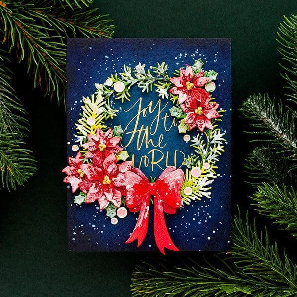 Christmas Wreath Add-Ons Etched Dies by Suzanne Hue
