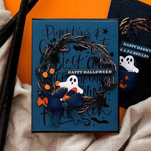 Halloween Wreath Add-Ons Etched Dies by Suzanne Hue