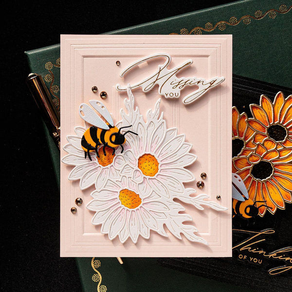 Molded Frame 3D Embossing Folder by Yana Smakula