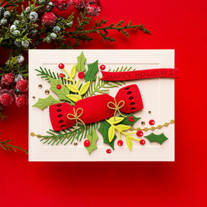 Christmas Cracker Etched Dies by Yana Smakula