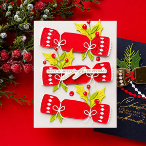 Christmas Cracker Etched Dies by Yana Smakula