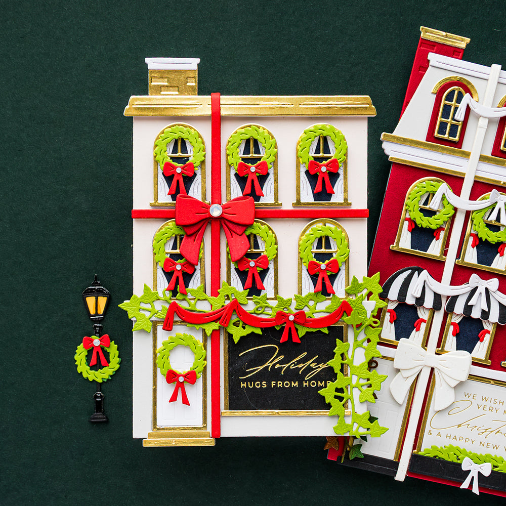 Holiday Hugs Sentiments Press + Foil Plate & Die Set by Yana Smakula