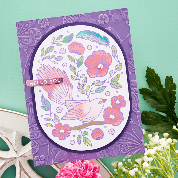 Beautiful Butterflies 3D Embossing Folder