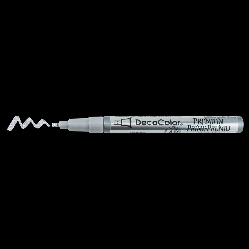 Uchida - DecoColor Premium Silver Metallic Marker
