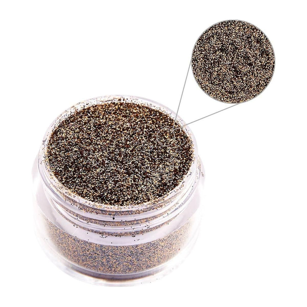 Art Glitter Ash Brown Glitter 1/2 Oz.
