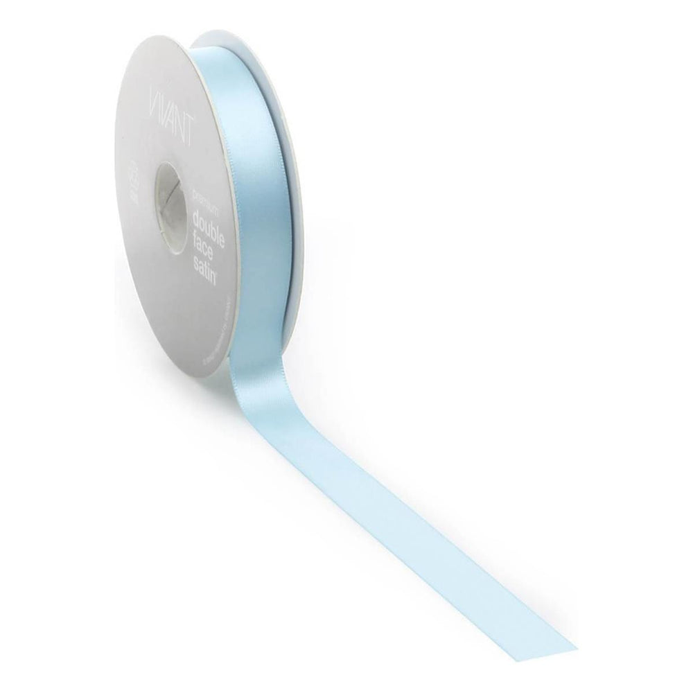 Vivant - Double Face Satin Turquoise Ribbon - 27 yards