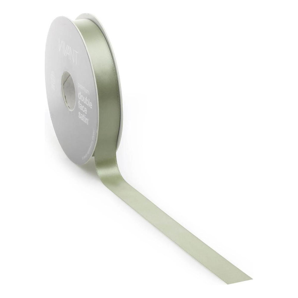 Vivant - Double Face Satin Green Gold Ribbon - 27 yards