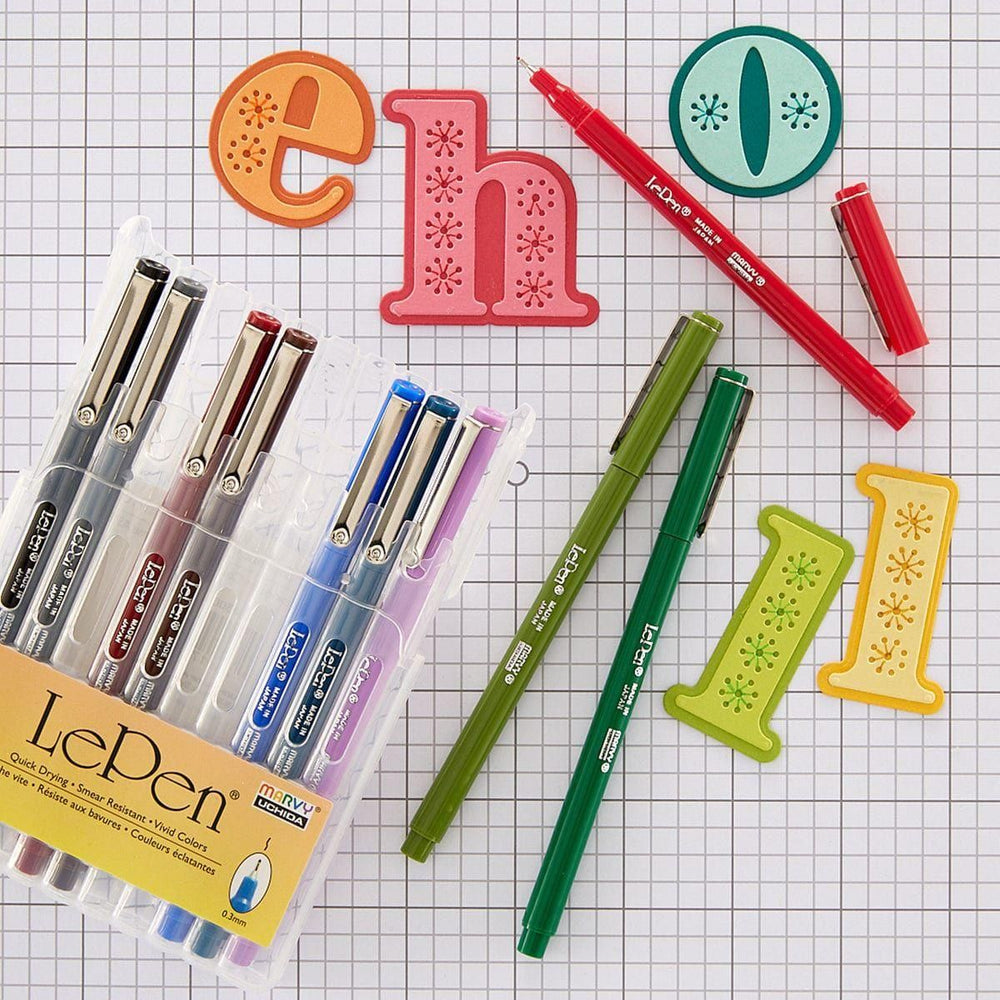 Uchida Le Pen Dark 10 Piece Set