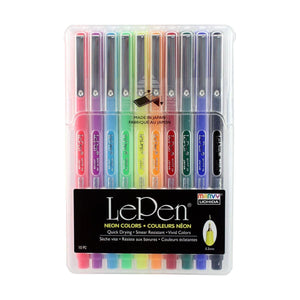 Uchida Le Pen Neon 10 Piece Set