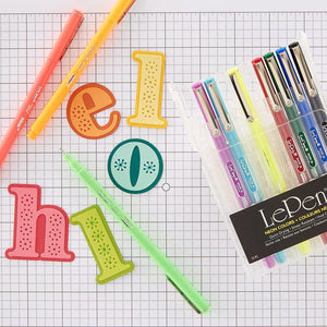 Uchida Le Pen Neon 10 Piece Set