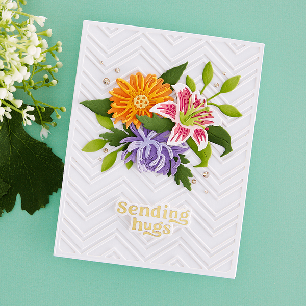 Must-Have Sentiments Glimmer Hot Foil Plate & Die Set by Simon Hurley