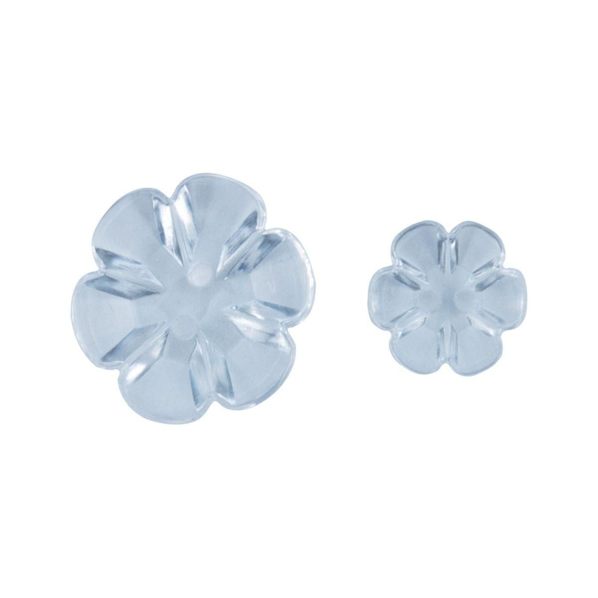 Clear Blooms Accents Buttons