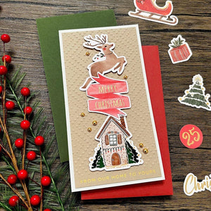Winter Wonderland Printed Die Cut Sentiments from Winter Wonderland Collection