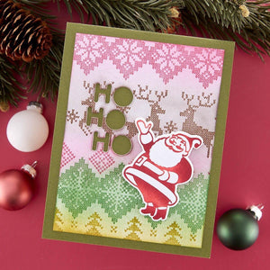 Ranger Silly Santas Clear Stamp Set by Simon Hurley create.