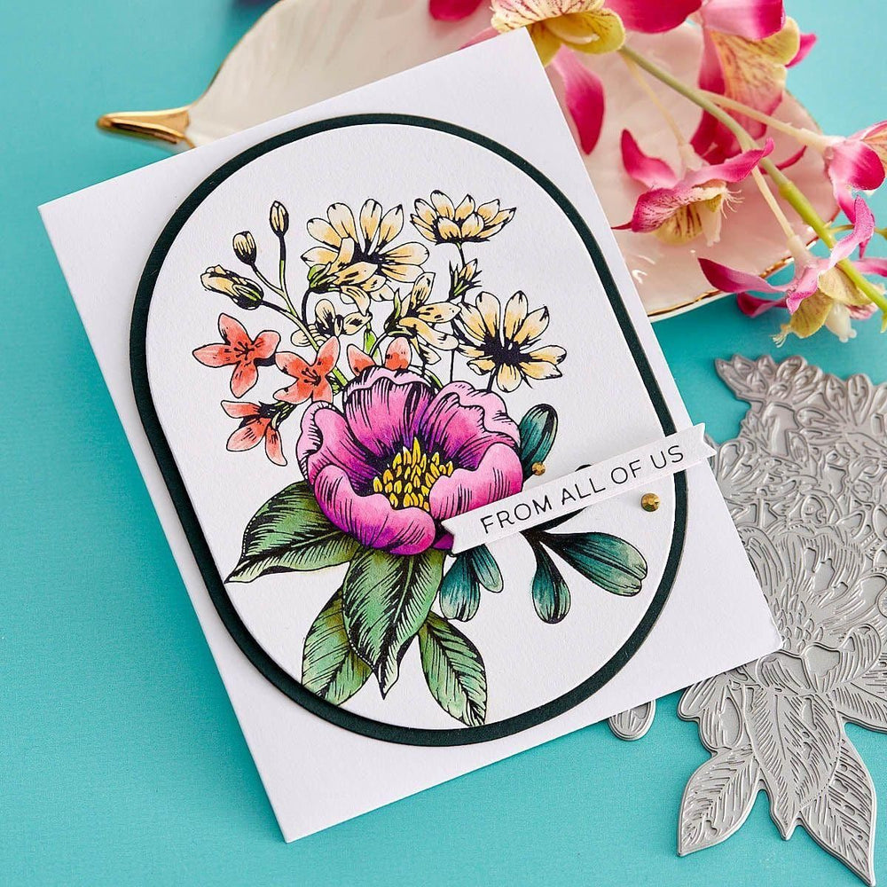 Pressed Bouquet Press Plate