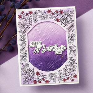 Mother's & Father's Day Sentiments Press Plate
