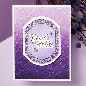 Mother's & Father's Day Sentiments Press Plate