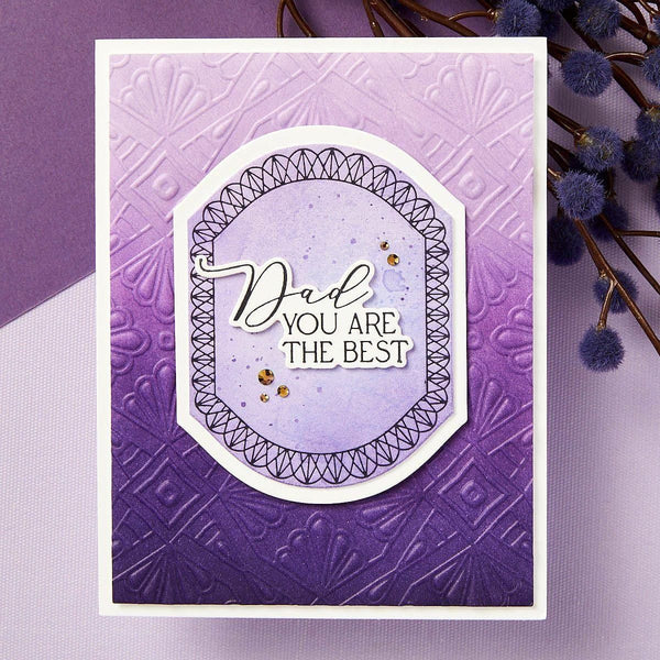 Mother's & Father's Day Sentiments Press Plate