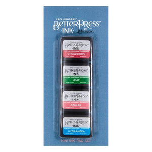 Flower Garden BetterPress Ink Mini Set - 4 Pack