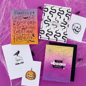 Spider Web Background Press + Foil Plate