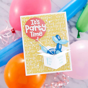 Surprise Box Etched Dies from the Birthday Celebrations Collection (S4-1200) project example lifestyle. 