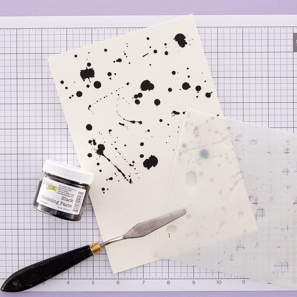 The Crafters Workshop - Black Modeling Paste 2 oz.