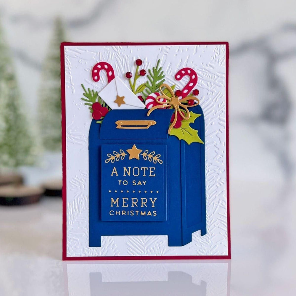 Parcel & Post Christmas Decorations Etched Dies