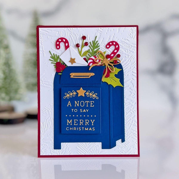 Parcel & Post Christmas Decorations Etched Dies