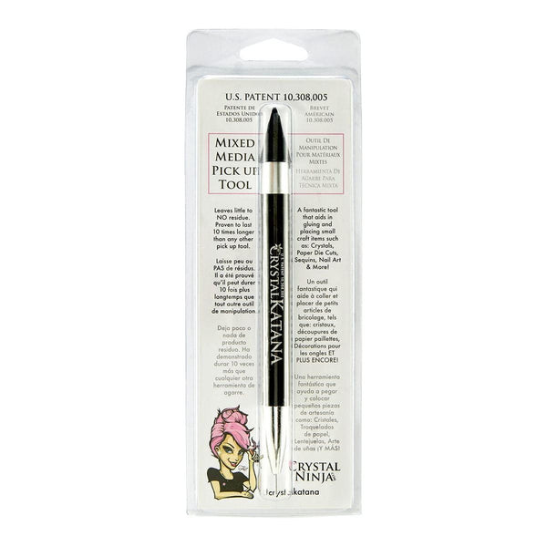 Crystal Ninja - Crystal Katana Black Edition Mixed Media Pick Up Tool