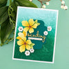 Four Petal Floral 3D Embossing Folder