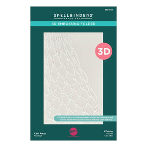 Cast Away 3D Embossing Folder by Dawn Woleslagle