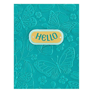 Beautiful Butterflies 3D Embossing Folder